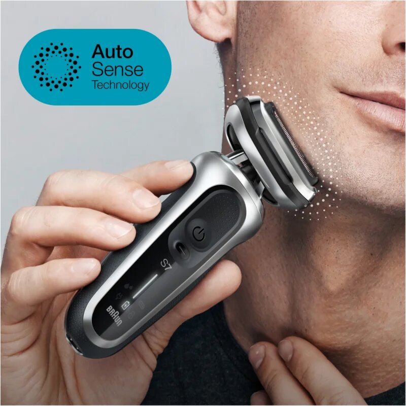 Braun Series 7 71-S7200cc електрическа самобръсначка Silver 1 бр.
