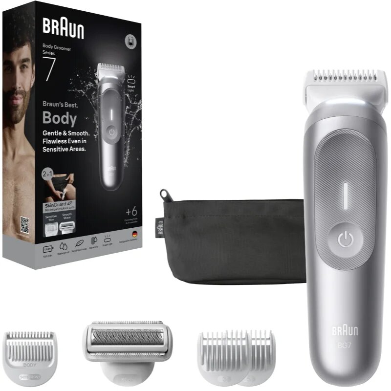 Braun Series 7 BG7550 тример за интимната зона и тялото за мъже 1 бр.