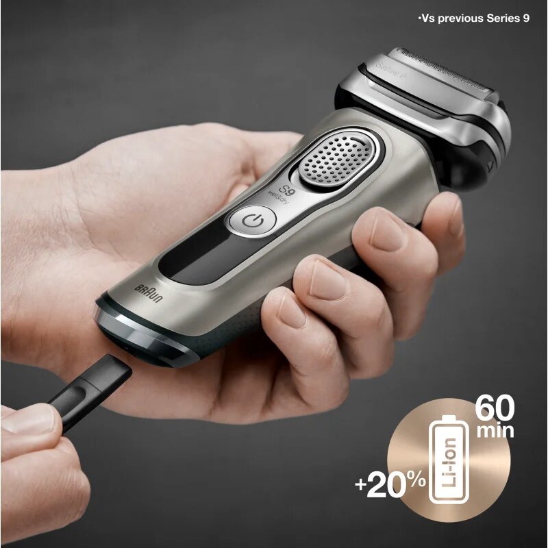 Braun Series 9 9325s Graphite with Charging Stand машинка за бръснене 9325s graphite 1 бр.
