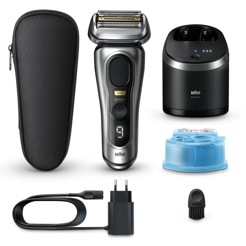 Braun Series 9 PRO+ 9567cc електрическа самобръсначка с почистваща и зарядна станция Silver 1 бр.