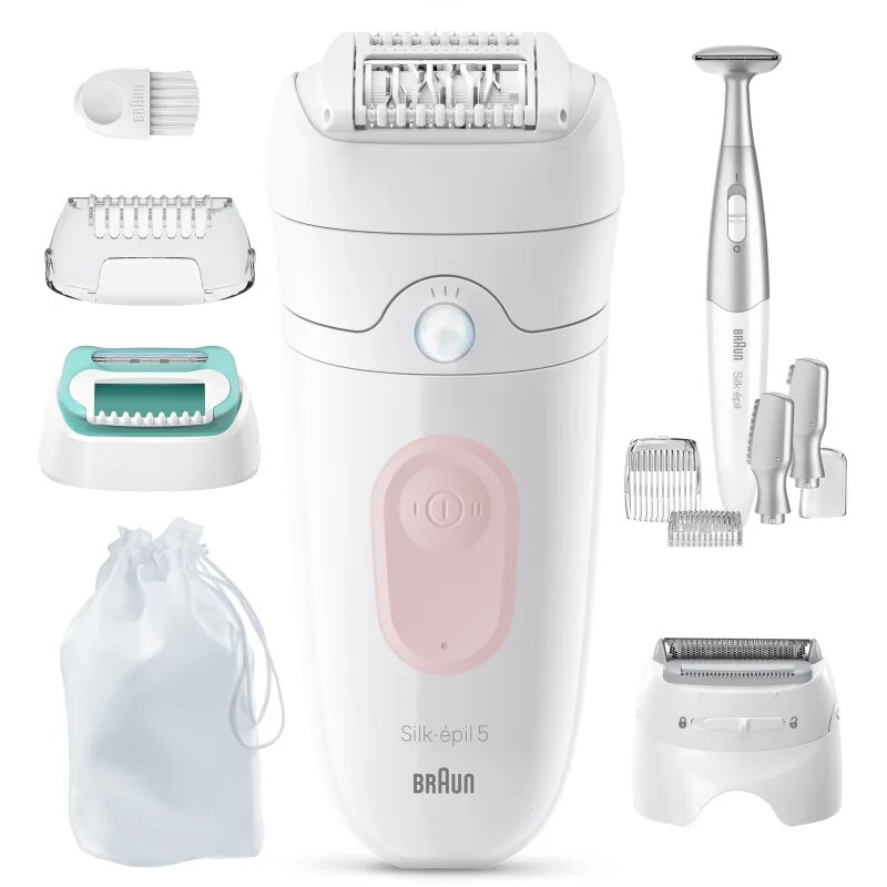 Braun Silk-épil 5 5-251 епилатор за мокро и за сухо бръснене 1 бр.