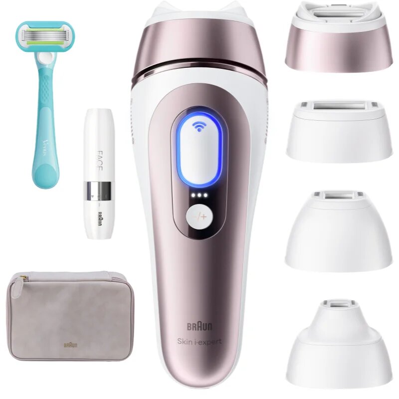 Braun Smart IPL Skin i·expert PL7432 смарт IPL уред за отстраняване на косъмчета за тяло лице бикини зона и подмишници 1 бр.