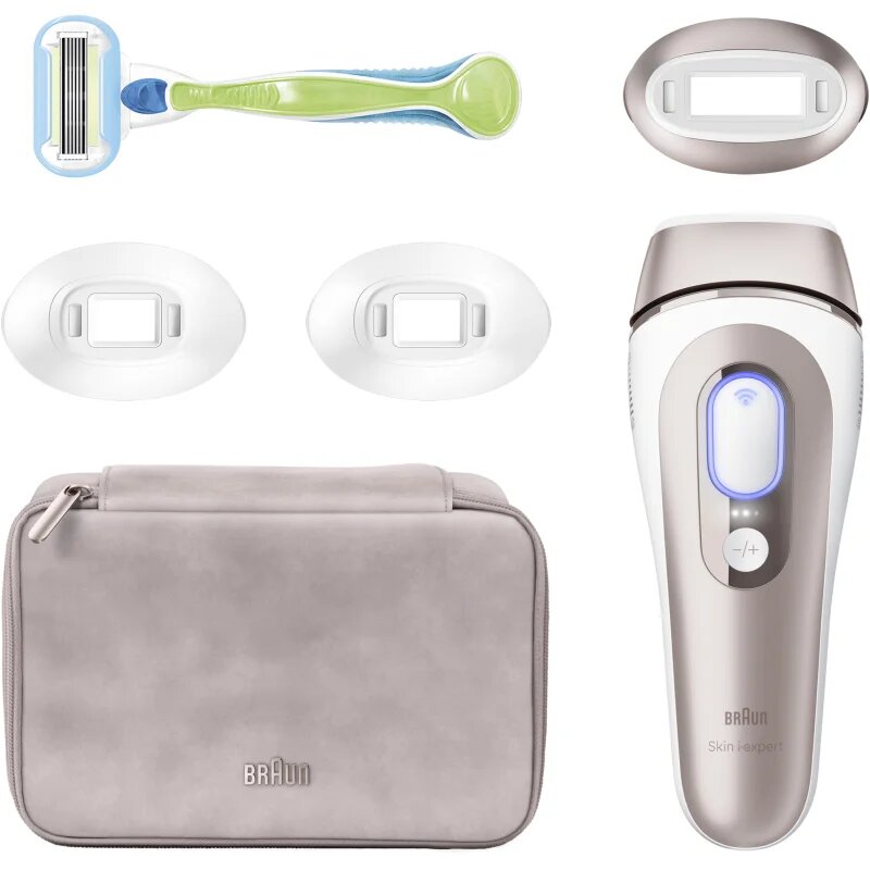 Braun Smart Skin Expert PL7257 смарт IPL уред за отстраняване на косъмчета за тяло лице бикини зона и подмишници 1 бр.