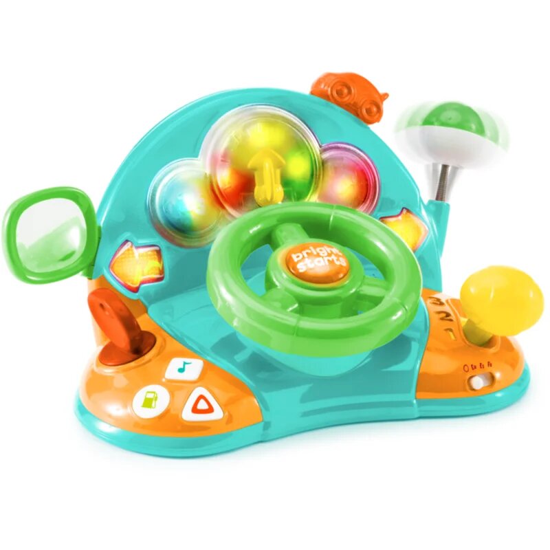 Bright Starts Lights & Colors Driver играчка за подреждане с мелодия 6 m+ 1 бр.