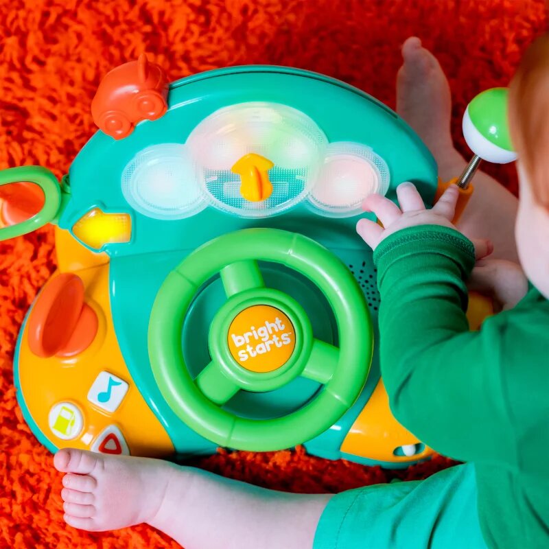 Bright Starts Lights & Colors Driver играчка за подреждане с мелодия 6 m+ 1 бр.