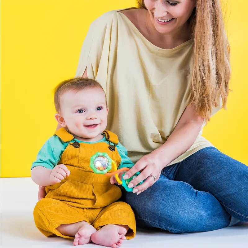 Bright Starts Teether & Rattle дрънкалка 3m+ 1 бр.