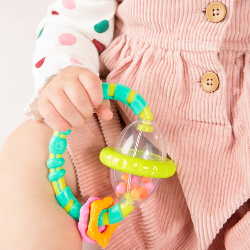 Bright Starts Teether & Rattle дрънкалка с гризалка I. 3m+ 1 бр.
