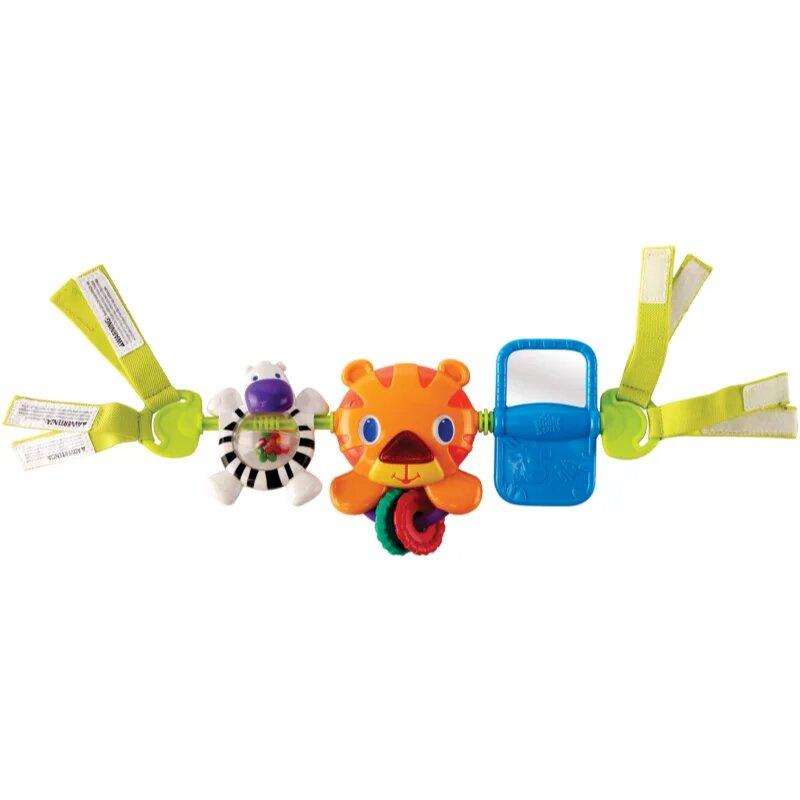 Bright Starts Tiger Bar контрастна играчка за окачане с мелодия 0 m+ 1 бр.