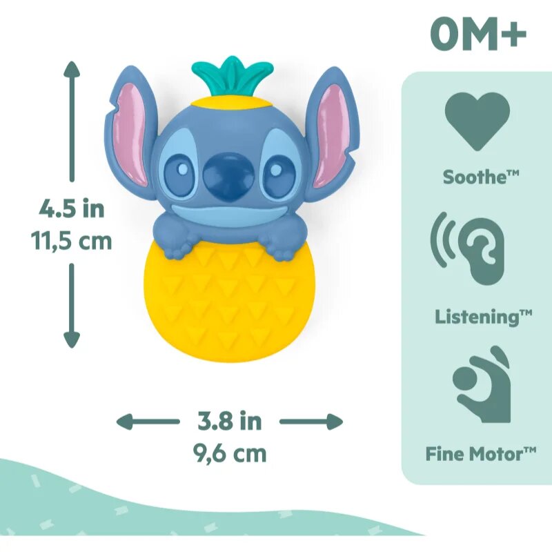 Bright Starts Tropical Teethe Stitch гризалка 0 m+ 1 бр.