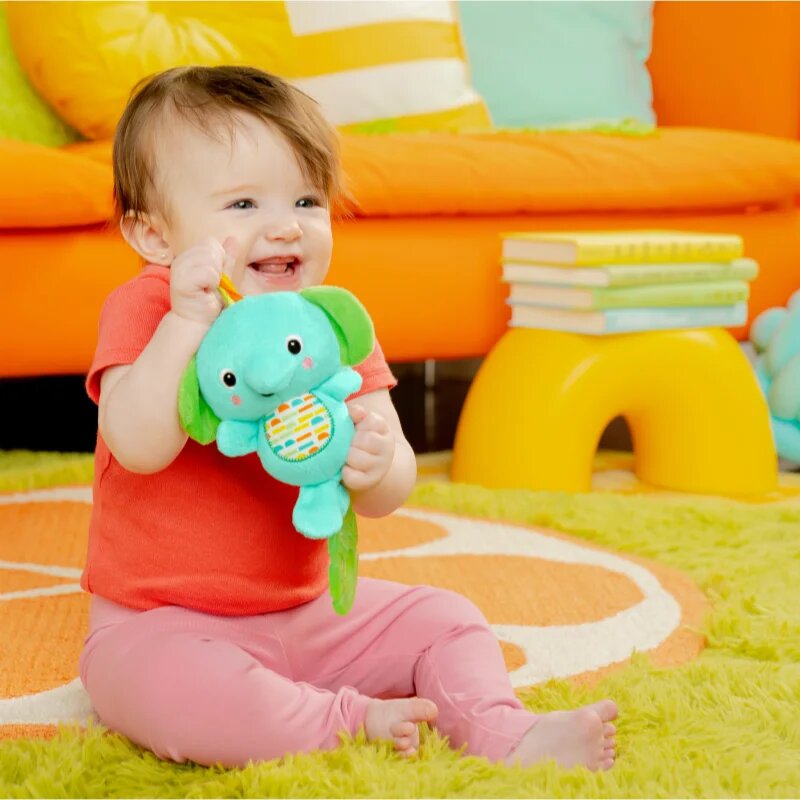 Bright Starts Tug Tunes контрастна играчка за окачане с мелодия 1 бр.