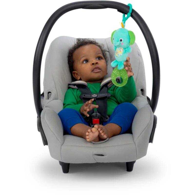 Bright Starts Tug Tunes контрастна играчка за окачане с мелодия 1 бр.