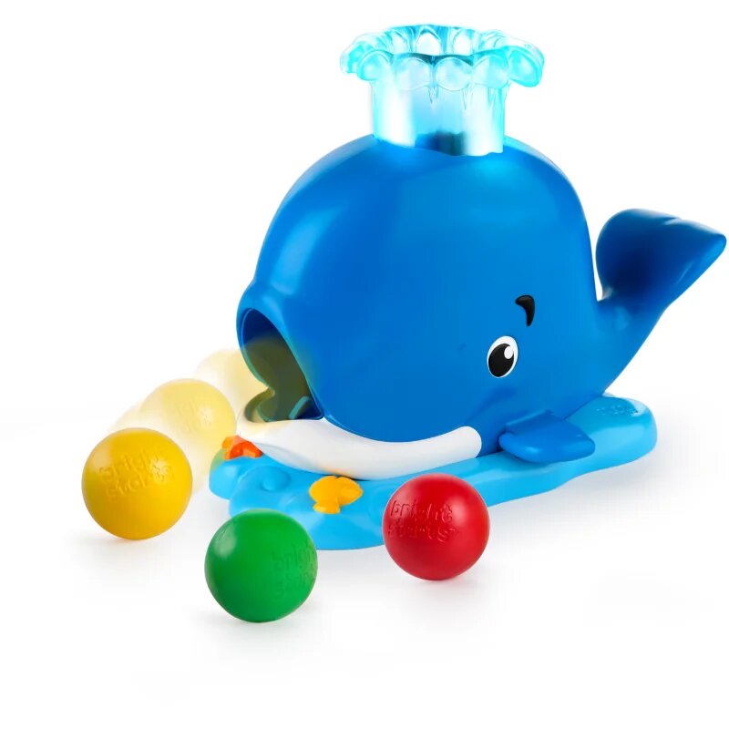 Bright Starts Whale Popper музикална играчка 6m+ 1 бр.