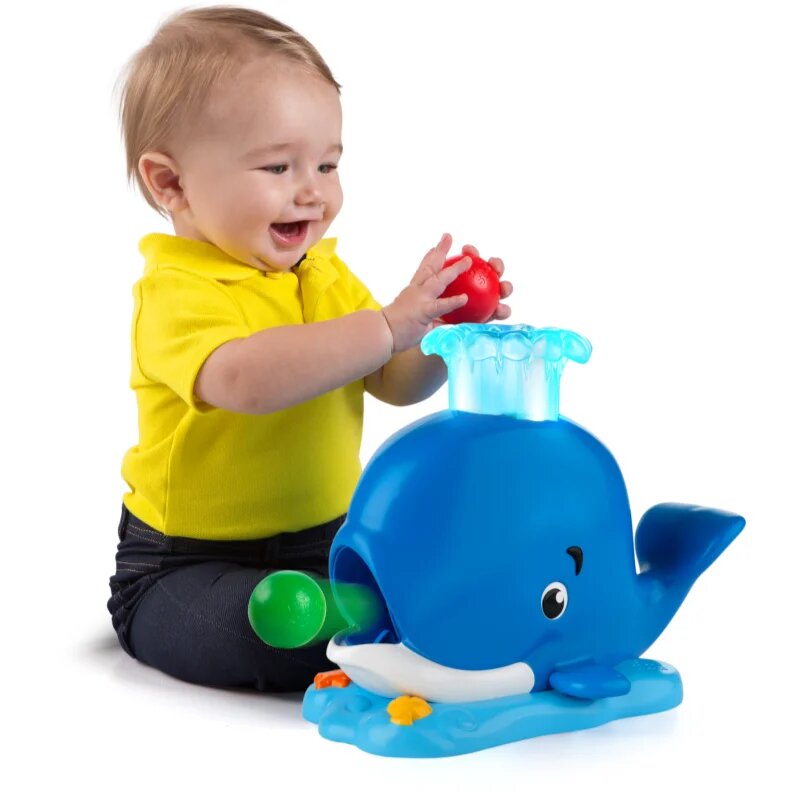 Bright Starts Whale Popper музикална играчка 6m+ 1 бр.