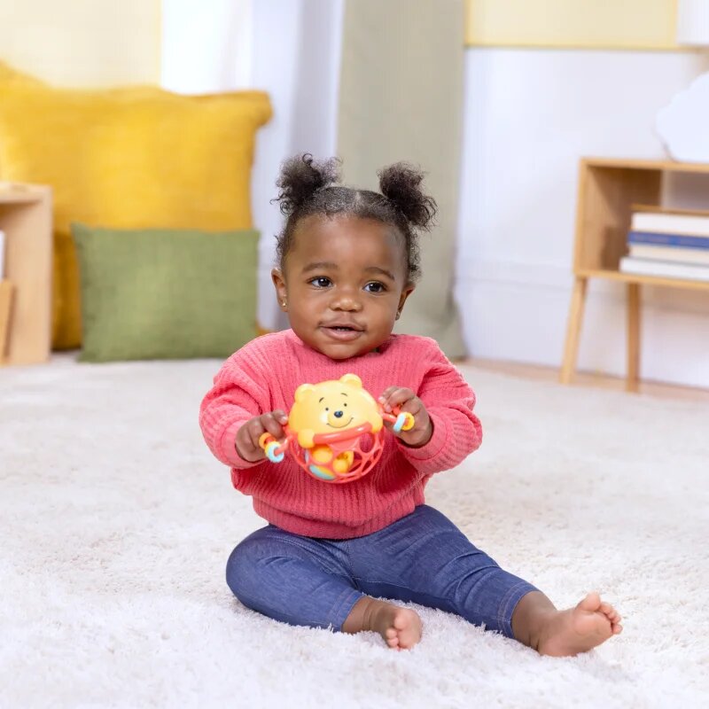 Bright Starts Winnie the Pooh Jingle & Shake Oball дрънкалка 0m+ 1 бр.