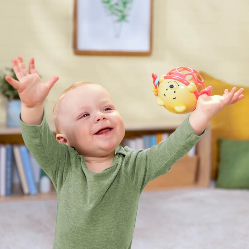 Bright Starts Winnie the Pooh Jingle & Shake Oball дрънкалка 0m+ 1 бр.