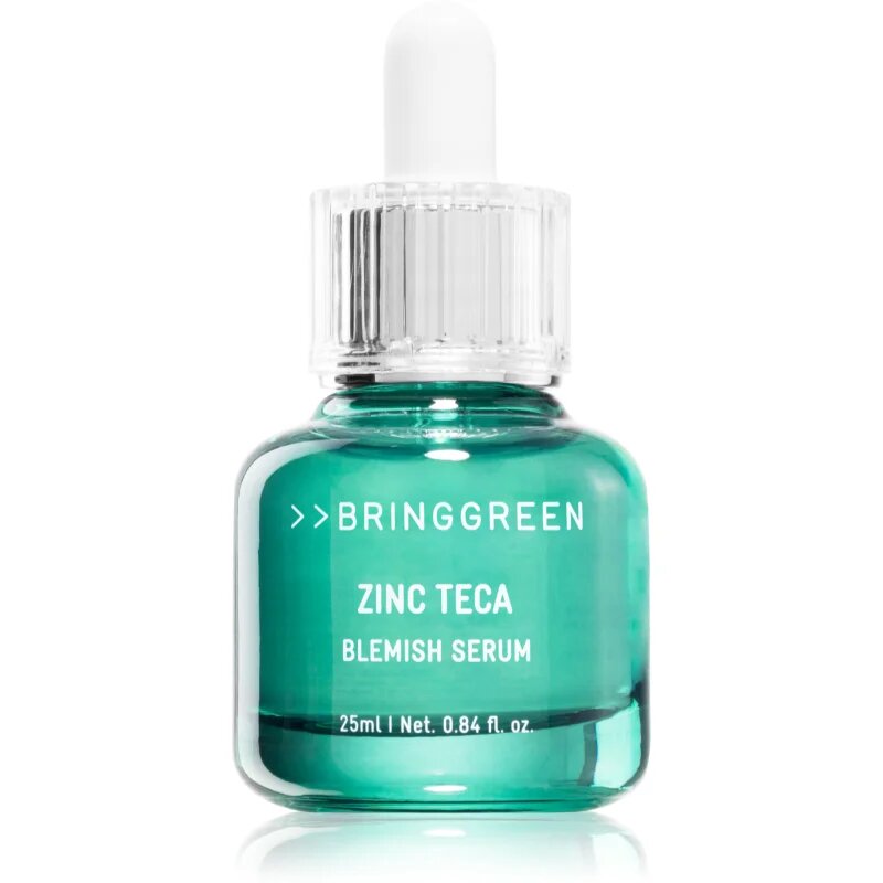 BRINGGREEN Zinc Teca Blemish Serum успокояващ серум за разширени пори 25 мл.