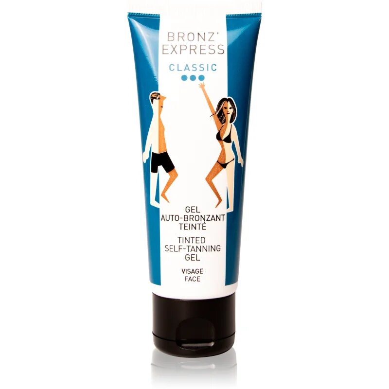 Bronz'Express Immediate Effect Classic бронзиращ гел за лице 75 мл.