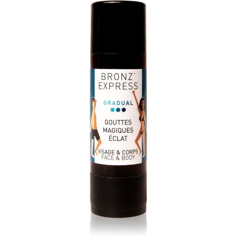 Bronz'Express Immediate Effect Magic Radiance Drops автобронзантни капки 30 мл.