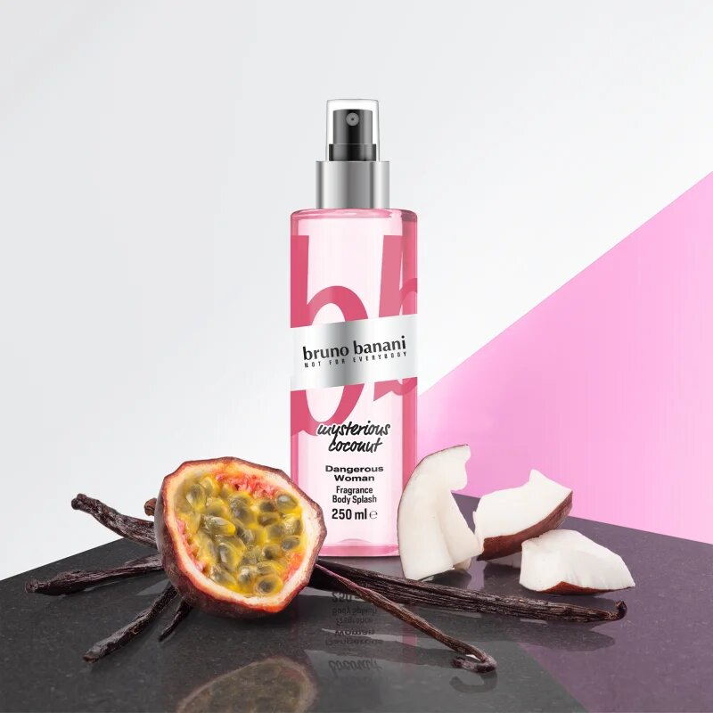Bruno Banani Dangerous Woman Mysterious Coconut освежаващ спрей за тяло за жени 250 мл.