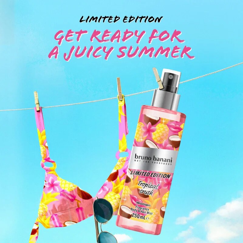 Bruno Banani Limited Edition Tropical Crush парфюмиран спрей за тяло за жени 250 мл.