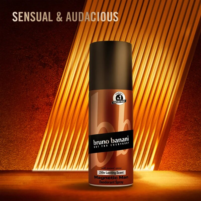Bruno Banani Magnetic Man дезодорант в спрей 24 часа за мъже 150 мл.