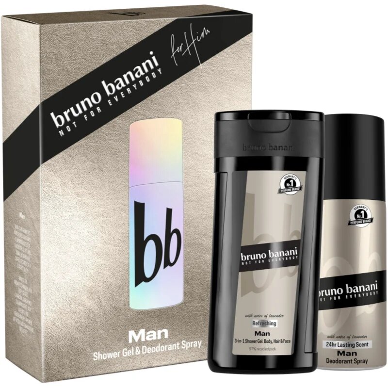 Bruno Banani Man подаръчен комплект за тяло за мъже