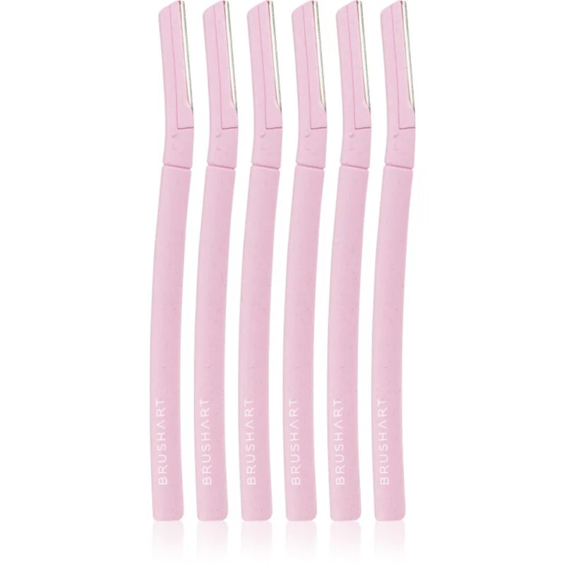 BrushArt Accessories Face & Brow razors бръснач за вежди 6 бр.
