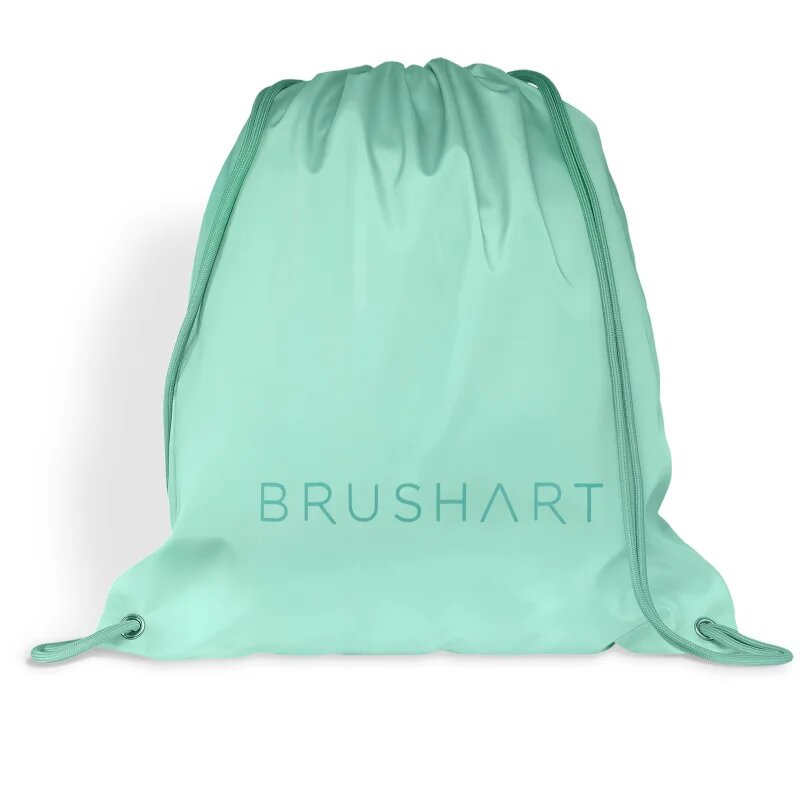 BrushArt Accessories Gym sack lilac торба с връзки Mint green 34x39 см