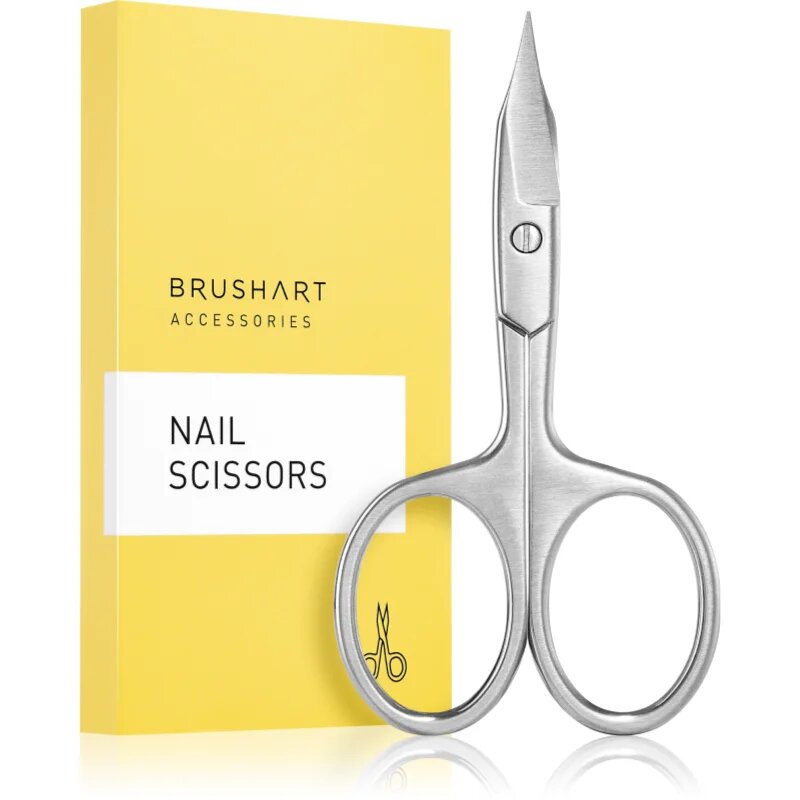 BrushArt Accessories Nail scissors ножички за нокти цвят SIlver 1 бр.