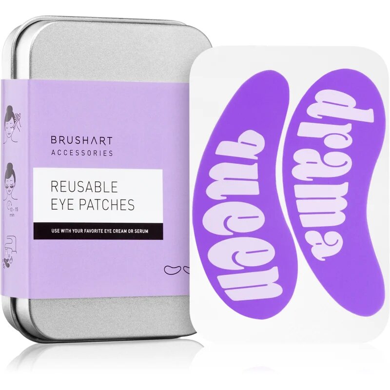 BrushArt Accessories Reusable eye patches подложки за очи за многократна употреба Drama Queen 2 бр.