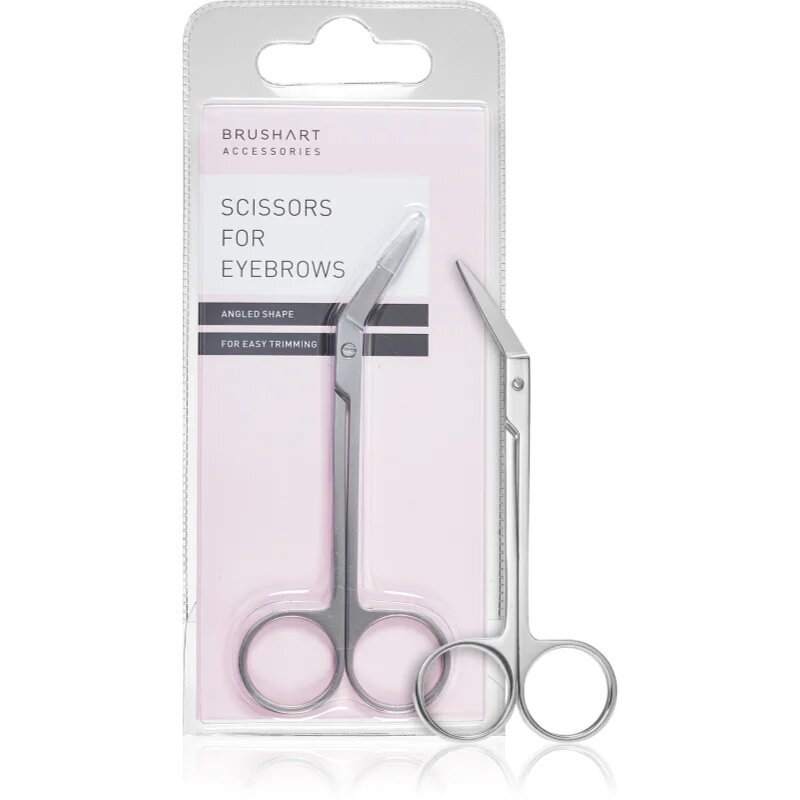BrushArt Accessories Scissors for eyebrows ножици за вежди 1 бр.