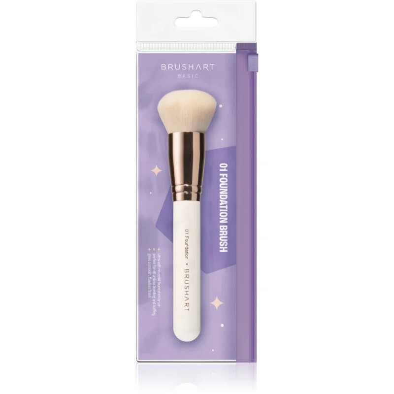 BrushArt Basic Foundation brush Четка за грим 1 бр.