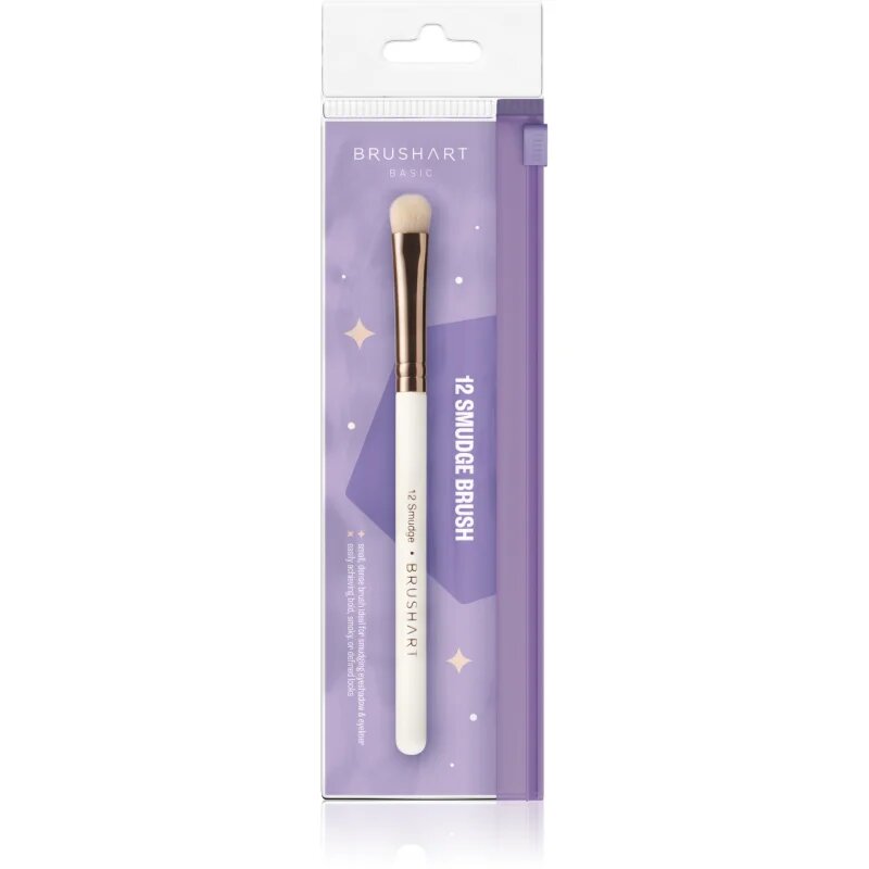 BrushArt Basic Smudge brush четка за нанасяне на сенки за очи 1 бр.