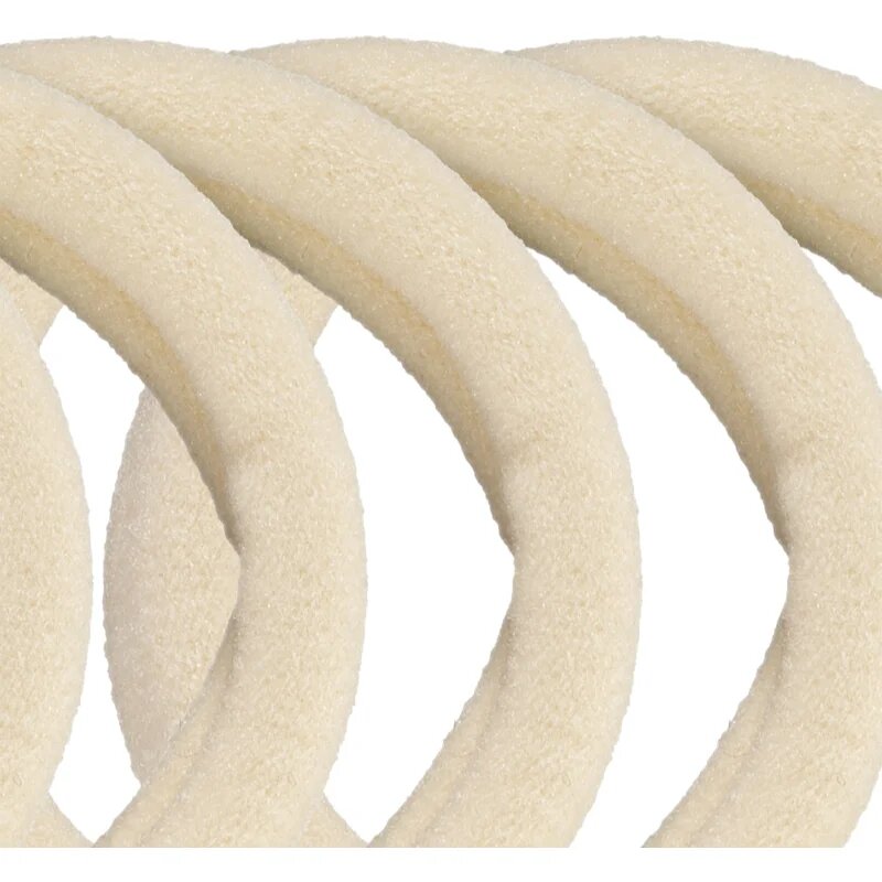 BrushArt Hair Band ластици за коса Beige 6 бр.
