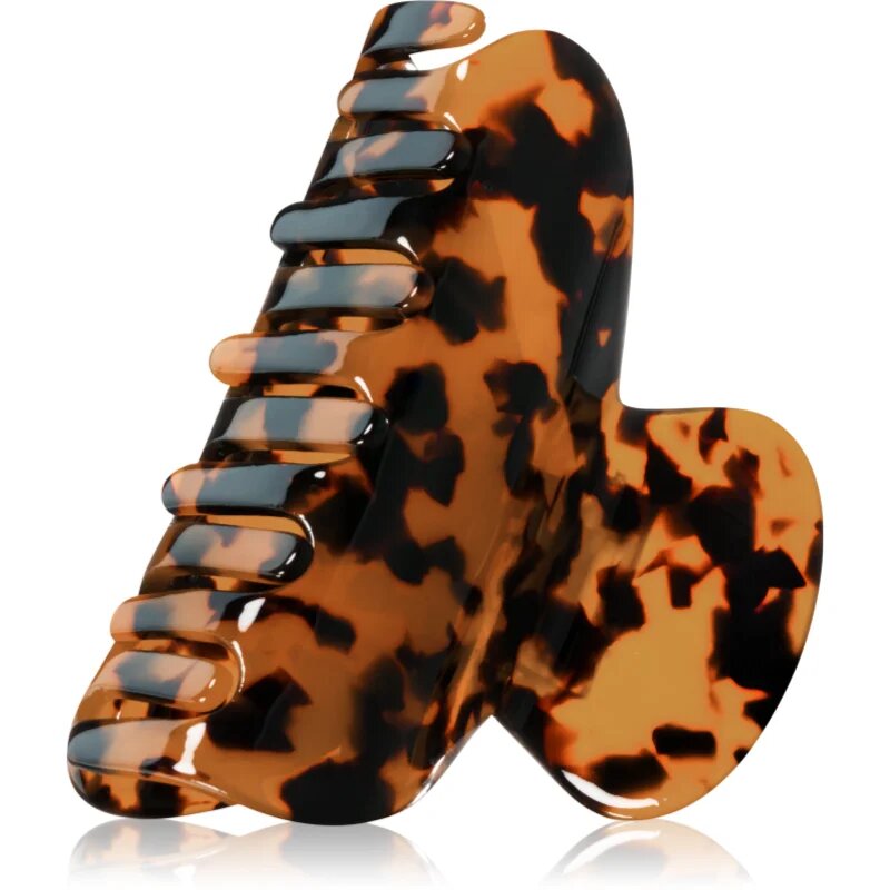 BrushArt Hair Claw clip щипка за коса Tortoise shell dark 1 бр.