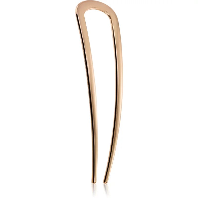 BrushArt Hair French hair pin фиба за коса Gold 11 см