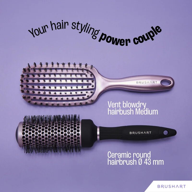 BrushArt Hair Hairbrush set подаръчен комплект за топлинно третиране на косата