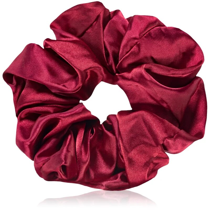 BrushArt Hair Large satin scrunchie set ластици за коса Red & Blue