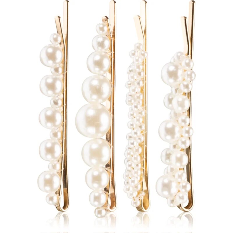 BrushArt Hair Pearl clips фиби за коса 4 бр.