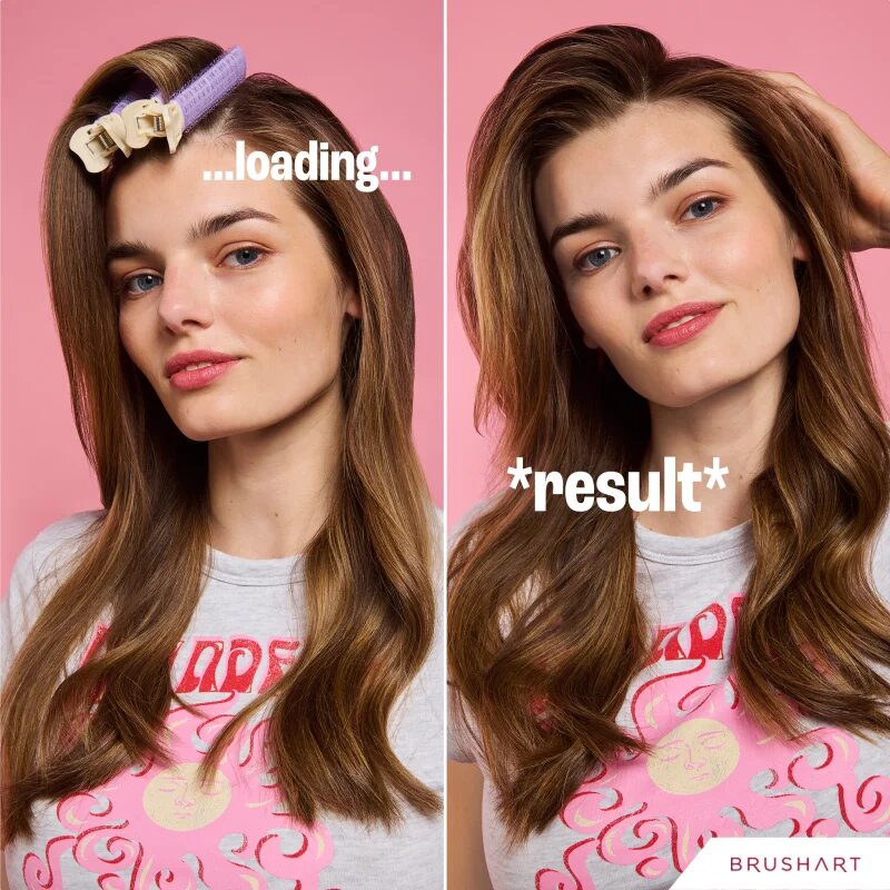 BrushArt Hair Root volumizer самозахващащи се ролки за коса за обем в корените 2 бр.