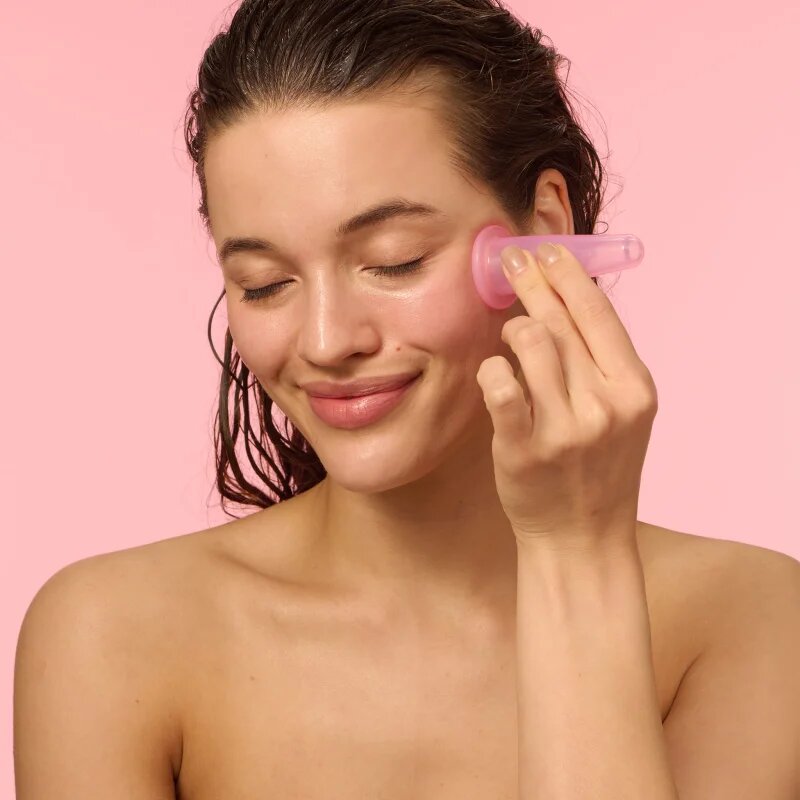 BrushArt Home Salon Facial cupping set комплект за оформяне на лицето