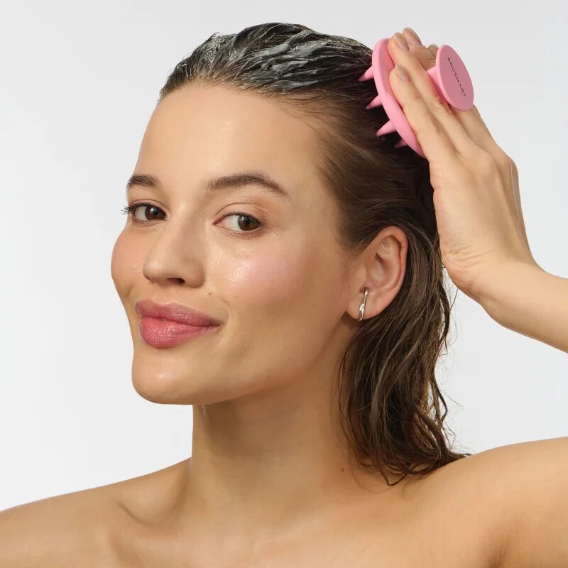 BrushArt Home Salon Scalp scrub brush масажно приспособление За коса 1 бр.