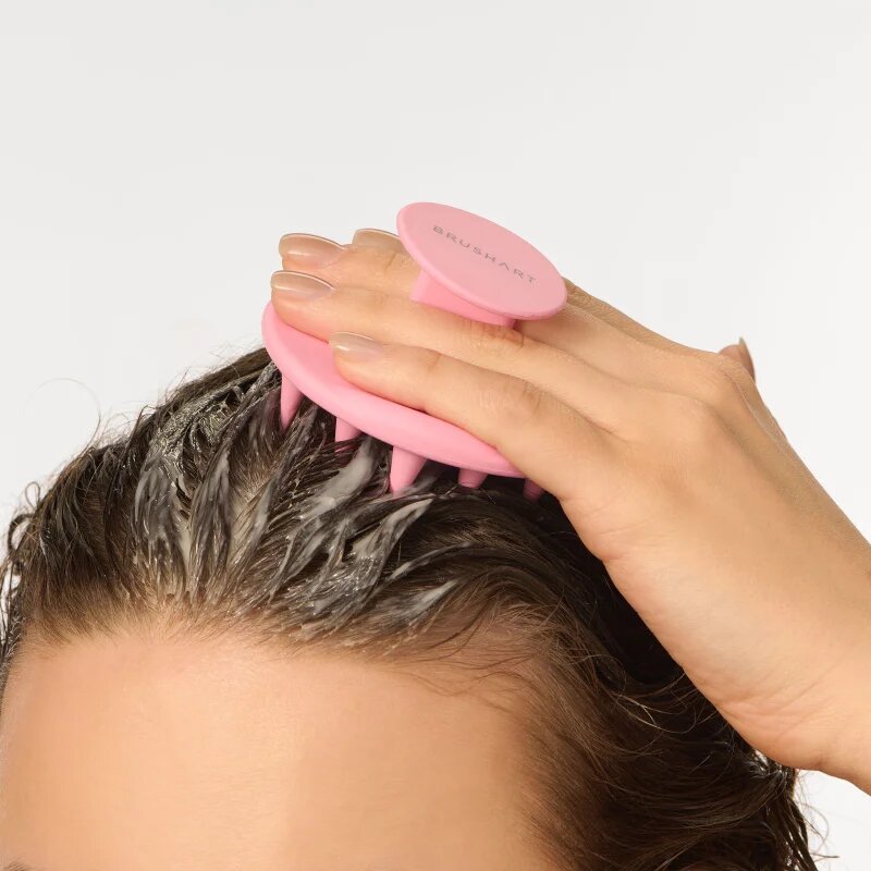 BrushArt Home Salon Scalp scrub brush масажно приспособление За коса 1 бр.