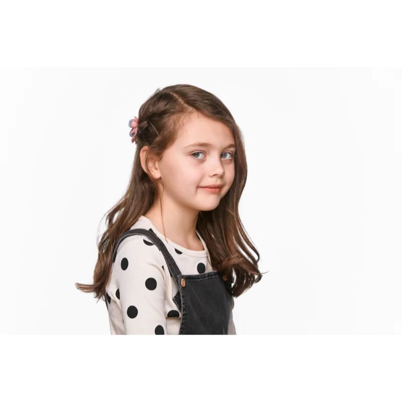 BrushArt KIDS Little princess hair clip set фиби за коса Pink 5 бр.