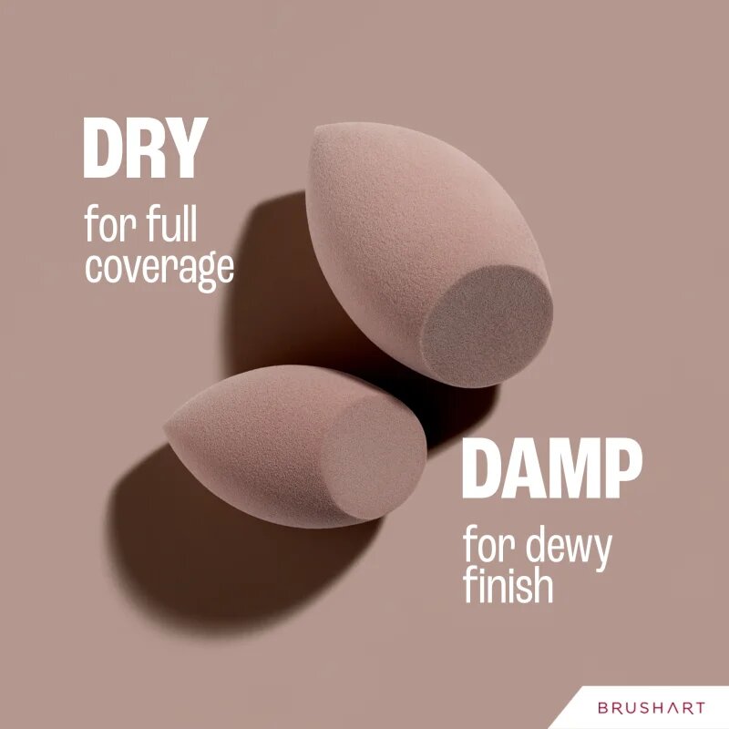 BrushArt Make-up Sponge Everyday прецизна гъбичка за фон дьо тен 1 бр.