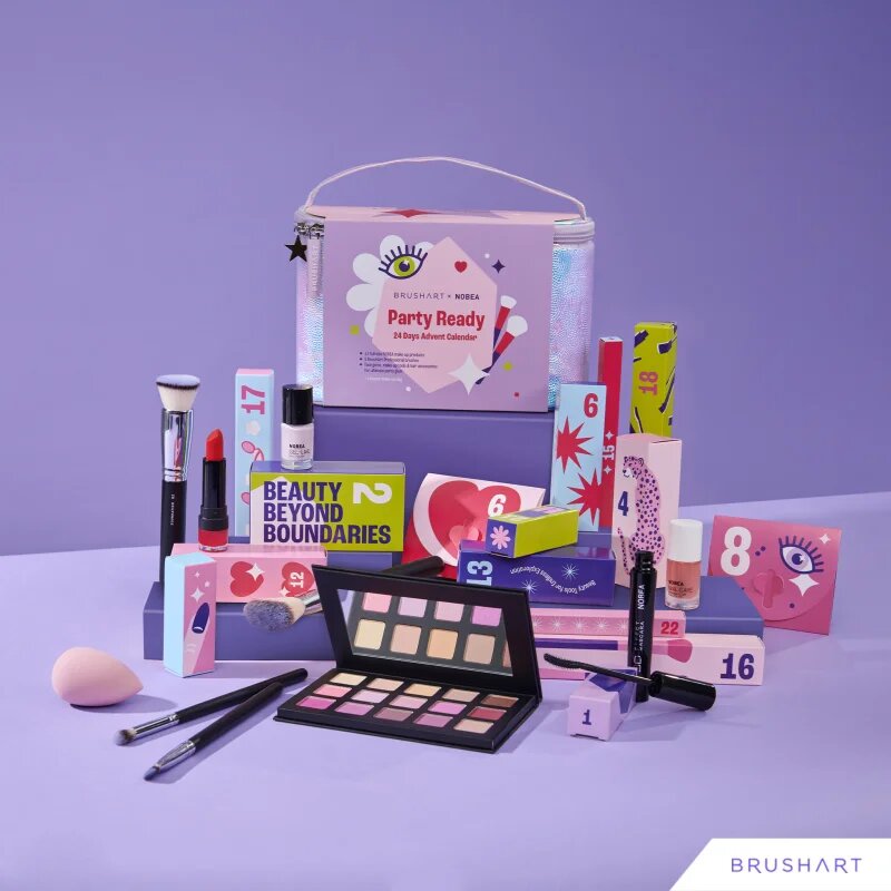 BrushArt x NOBEA Party Ready 24 Days Advent Calendar коледен календар