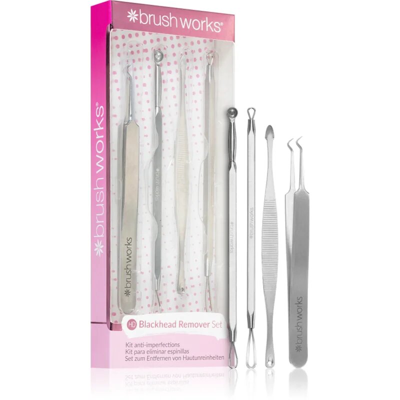 Brushworks Blackhead & Blemish Remover Set комплект за дълбоко почистване
