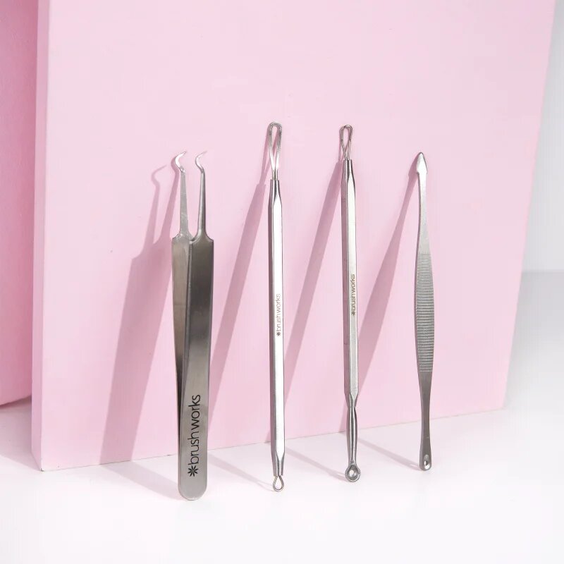 Brushworks Blackhead & Blemish Remover Set комплект за дълбоко почистване