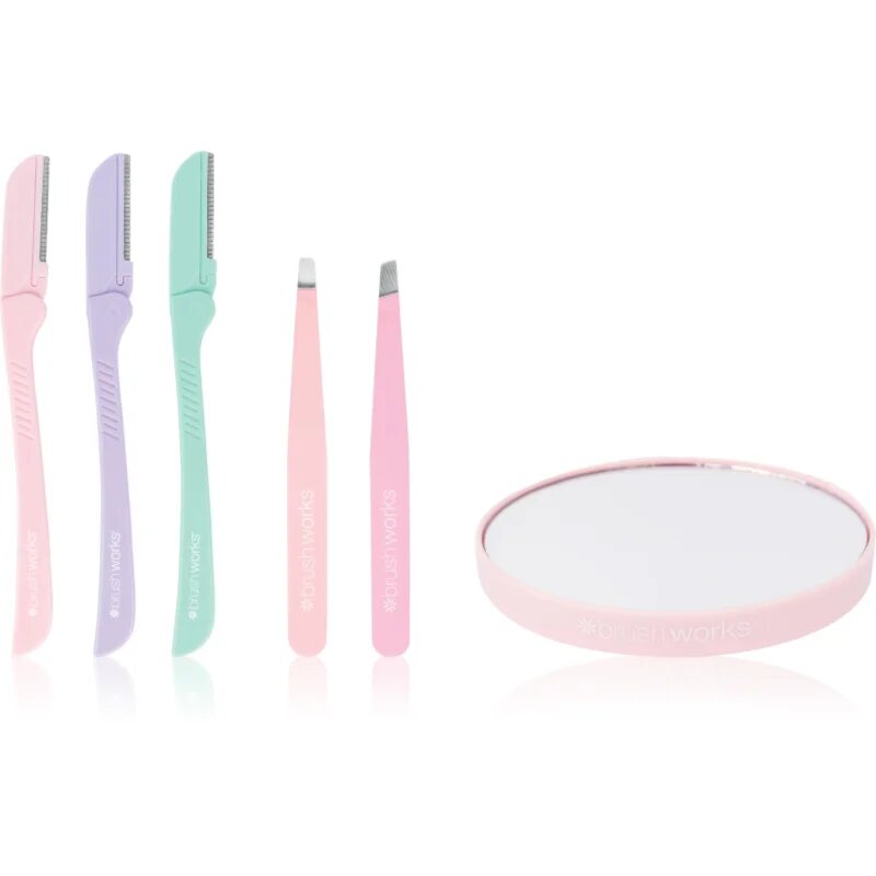 Brushworks Brow Shaping Set сет за перфектни вежди