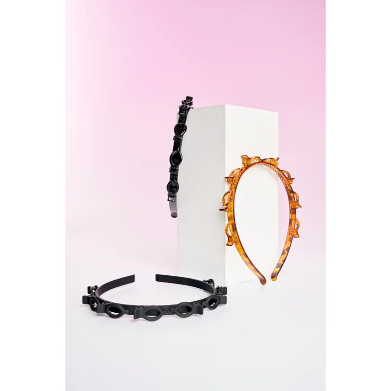 Brushworks Butterfly Clip Headbands лента за глава 3 бр.